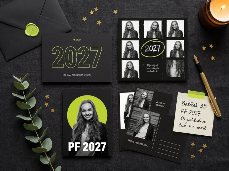 Balíček 3B · PF a pohlednice