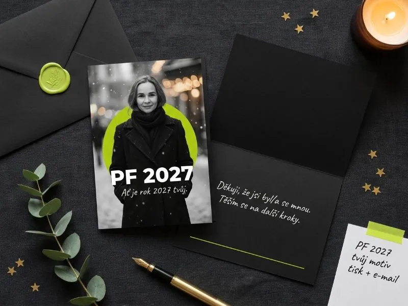 PF 2027 s tvým motivem